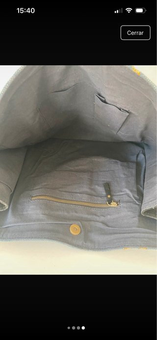 Bolso tejido hecho en India