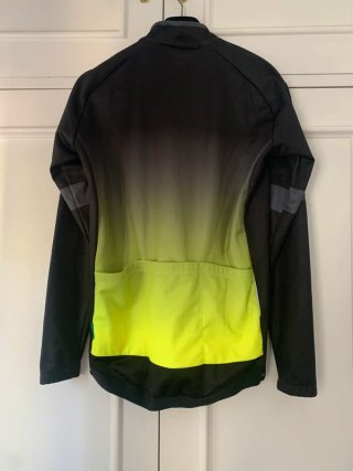 Maillot Shimano Talla L Negro Amarillo Térmico