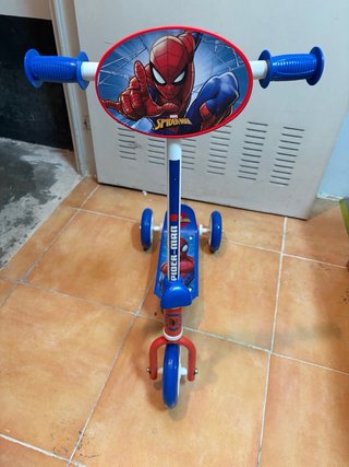 Patinete Spiderman 3 Ruedas