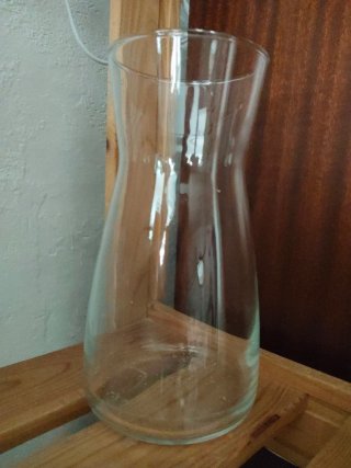 Jarrón Cristal Ikea Transparente