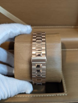Reloj Seiko Mod Nautilus Marrón Chocolate y Dorado