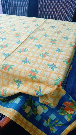 Toalha de mesa 230×155cm (Limões/Mediterrânica)