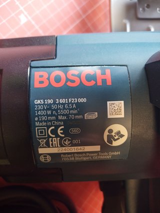 Sierra Circular Bosch Professional GKS 190