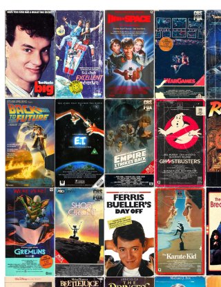Intercambio de películas VHS 80's VIDEOCLUB