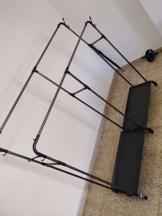 Armario Ropa plástico Doble Estante