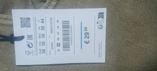 Pantalón vaquero hombre
