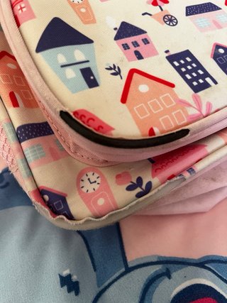 Mochila escolar Welcome Home adaptable a carro
