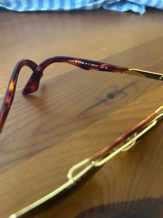 Gafas Sting Vintage Italianas Doradas Tortoise