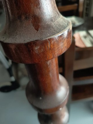 Lámpara de pié o Candelabro de pie antiguo.