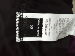Vestido negro XS
