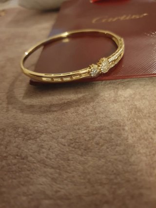 Pulsera chapada en oro 18k