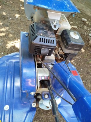 Motocultivador Mula Mecánica Azul