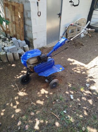 Motocultivador Mula Mecánica Azul