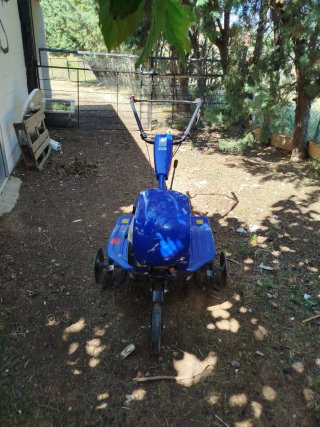 Motocultivador Mula Mecánica Azul