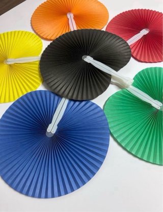 50 Abanicos Pai Pai de Colores