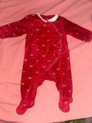 Lote 3 pijamas invierno bebé talla 9 meses