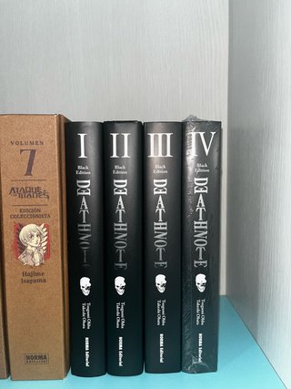 Death note Black Edition Tomos 1-4