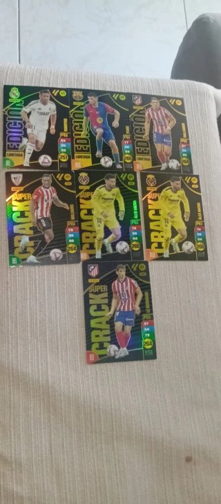 Colección Cartas Fútbol Panini Edición Limitada