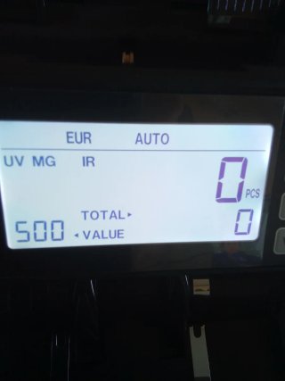 Máquina Contadora Billetes Falsos