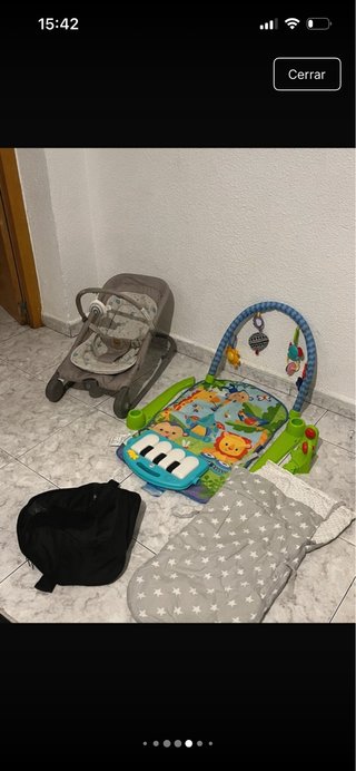 Mochila y hamaca para bebé