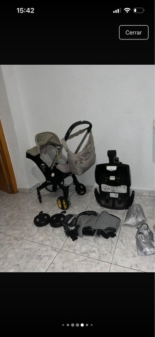 Mochila y hamaca para bebé