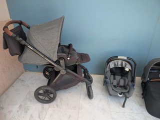 Silla de paseo Jane Muum y capazo y silla de coche