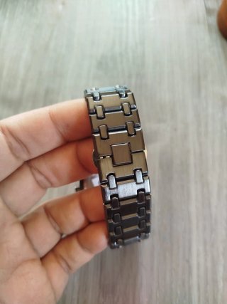 Reloj seiko Mod Oak Negro/Azul 42mm – NUEVO
