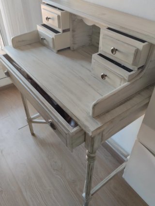 Tocador/Escritorio restaurado madera