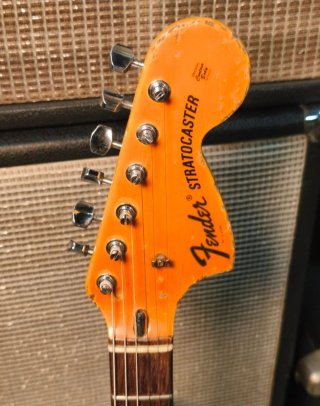 Partcaster Mastil Fender de 1972 Cuerpo no Fender