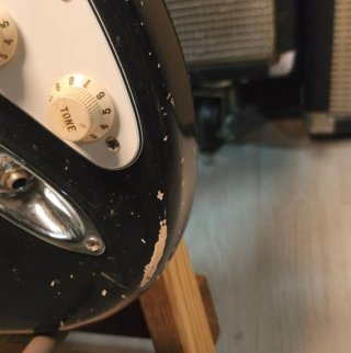 Partcaster Mastil Fender de 1972 Cuerpo no Fender