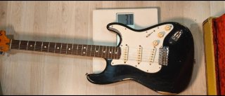 Partcaster Mastil Fender de 1972 Cuerpo no Fender