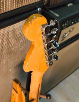 Partcaster Mastil Fender de 1972 Cuerpo no Fender