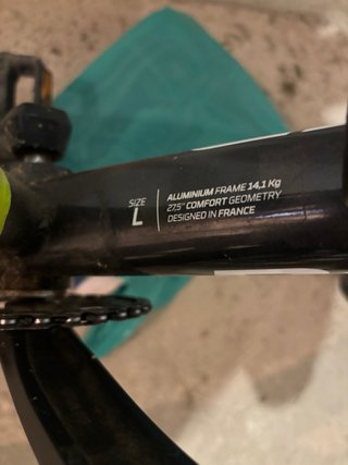 Bicicleta Rockrider ST 530 Monoplato 1x9