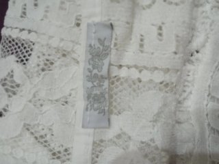 Vestido blanco bohemio talla L