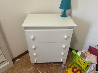 Mueble Bañera y cambiador para bebé