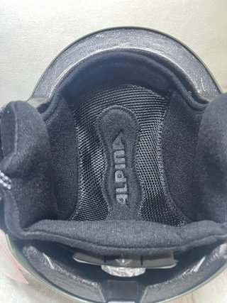 Casco Sci Alpina BRIX nero opaco