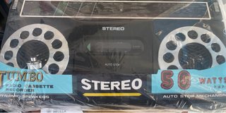 Radio Cassette Jumbo Stereo 50W