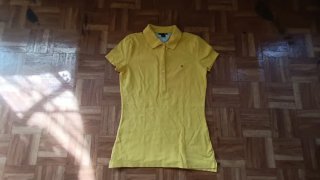 Polo Tommy Hilfiger Amarillo Mujer
