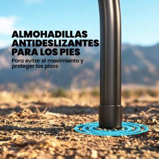 Conjunto Mesa y Sillas Camping Plegables