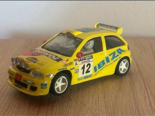 Seat Córdoba WRC Ninco y ibiza team slot
