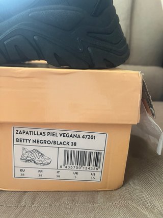 A ESTRENAR Deportivas Bosanova Negras Talla 38