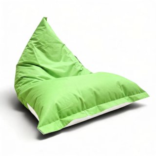 Puff XXL esterno in tessuto Oxford PVC Turchese Azzurro