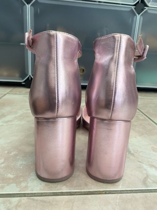 Scarpe Bellamica punta tacco rosa/viola
