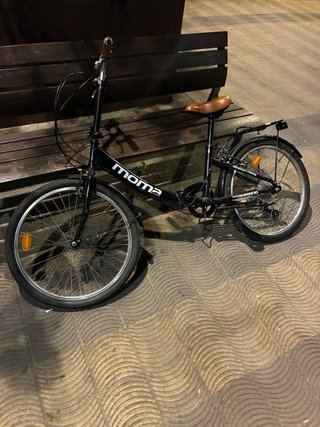 Bicicleta rueda 24 Plegable Moma