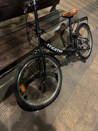 Bicicleta rueda 24 Plegable Moma