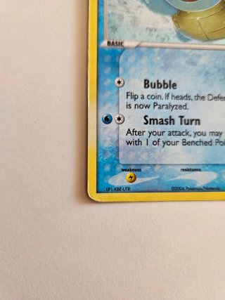 Squirtle 83/112 Reverse Holo EX FireRed LeafGreen