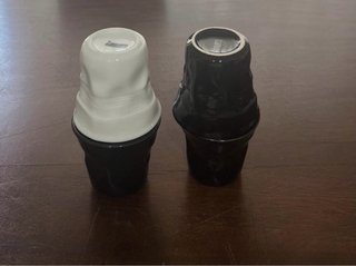 Set 4 Bicchierini Porcellana Stropicciati Bialetti