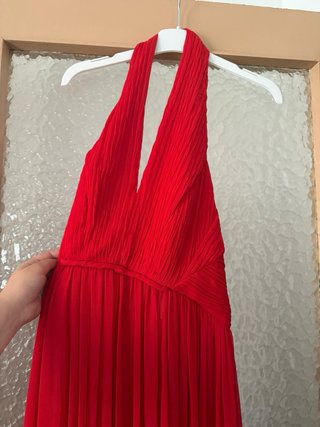 Vestido largo fiesta Tintoretto rojo