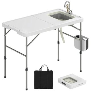 Mesa Plegable Limpieza Pescado