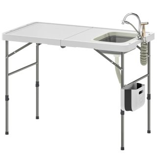 Mesa Plegable Limpieza Pescado